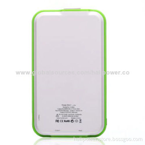 Dual Output Ports Power Bank for iPhone, 6,000mAh Capacity